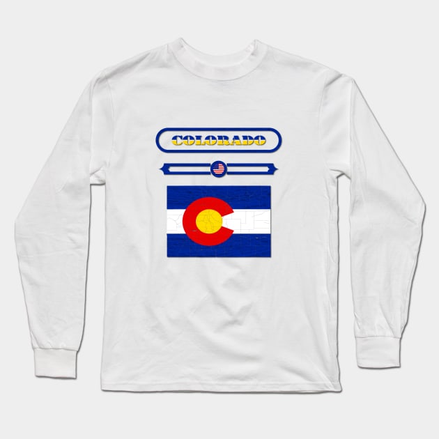 COLORADO STATE, UNITED STATES, USA. SAMER BRASIL Long Sleeve T-Shirt by Samer Brasil